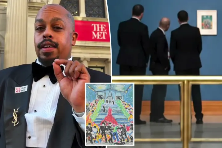 David Sabastian Pranks Met Museum With Illicit Art Display