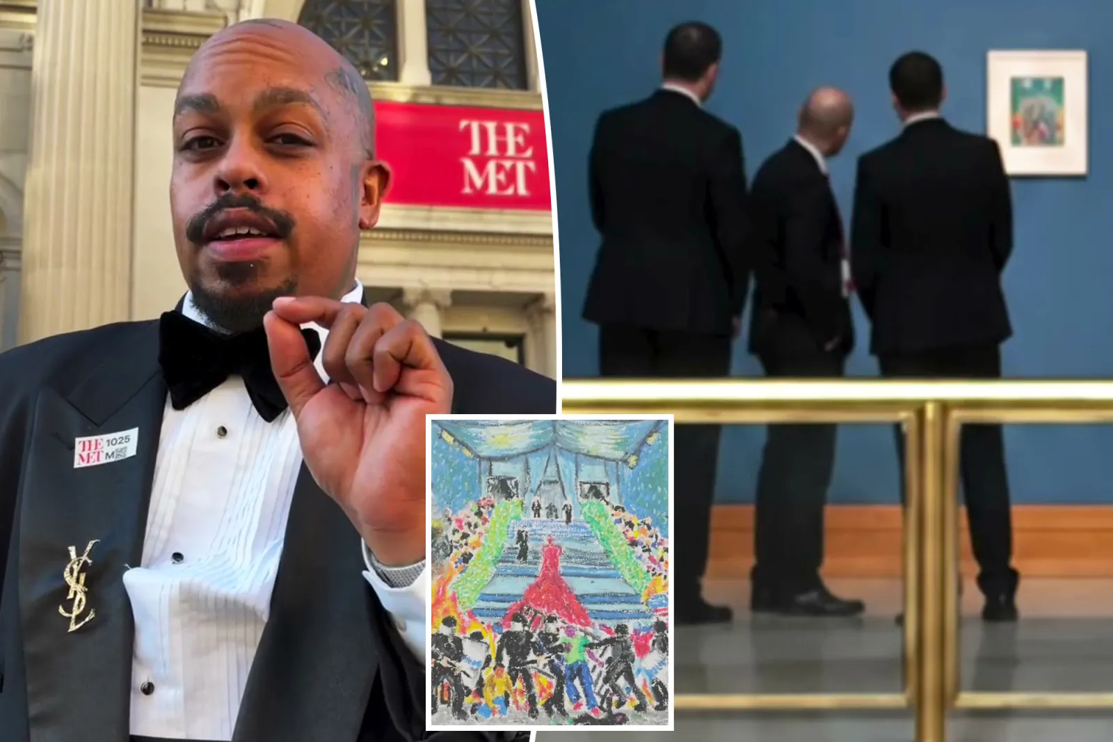 David Sabastian Pranks Met Museum With Illicit Art Display