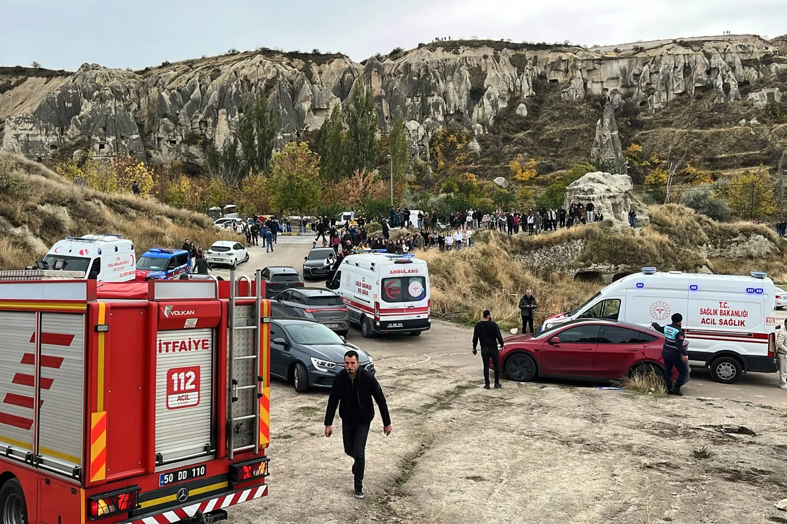 Rock Spire Collapse Kills Two at Turkish Tourist Site After Heavy Rain