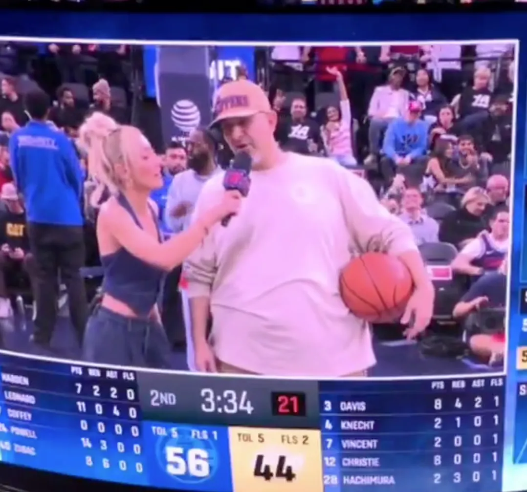 Clippers Fan's Age Remark About LeBron James Sparks On-Court Retort