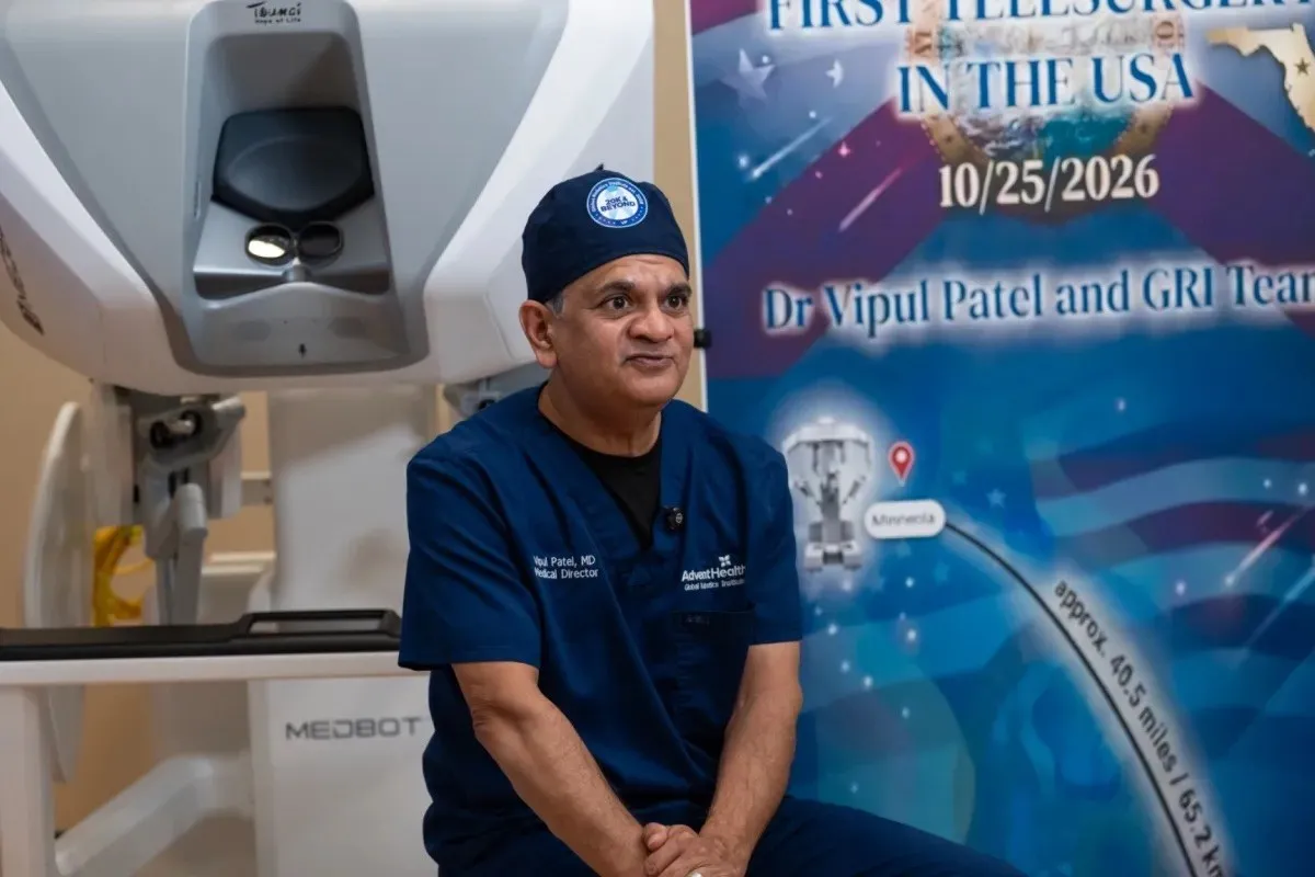 Doctor-Controlled Robot Performs Prostate Removal 35 Miles Away in First US Telerobotic Surgery