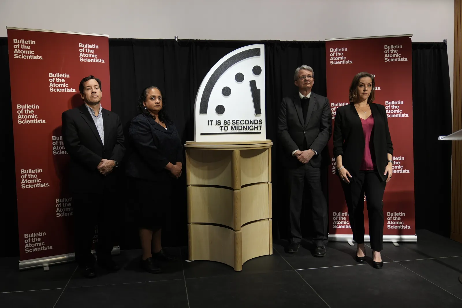 Doomsday Clock Stays Put as Global Leaders Warn of Impending Catastrophe