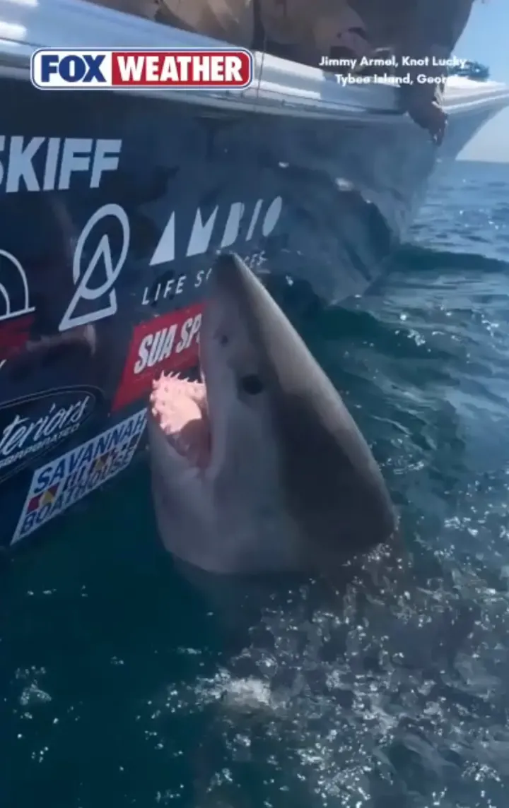 Great White Shark Attacks Woman Who Tries to Pet It From Boat