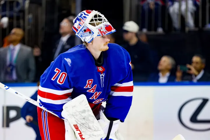 Joonas Korpisalo Returns To Practice For Rangers After Foot Infection