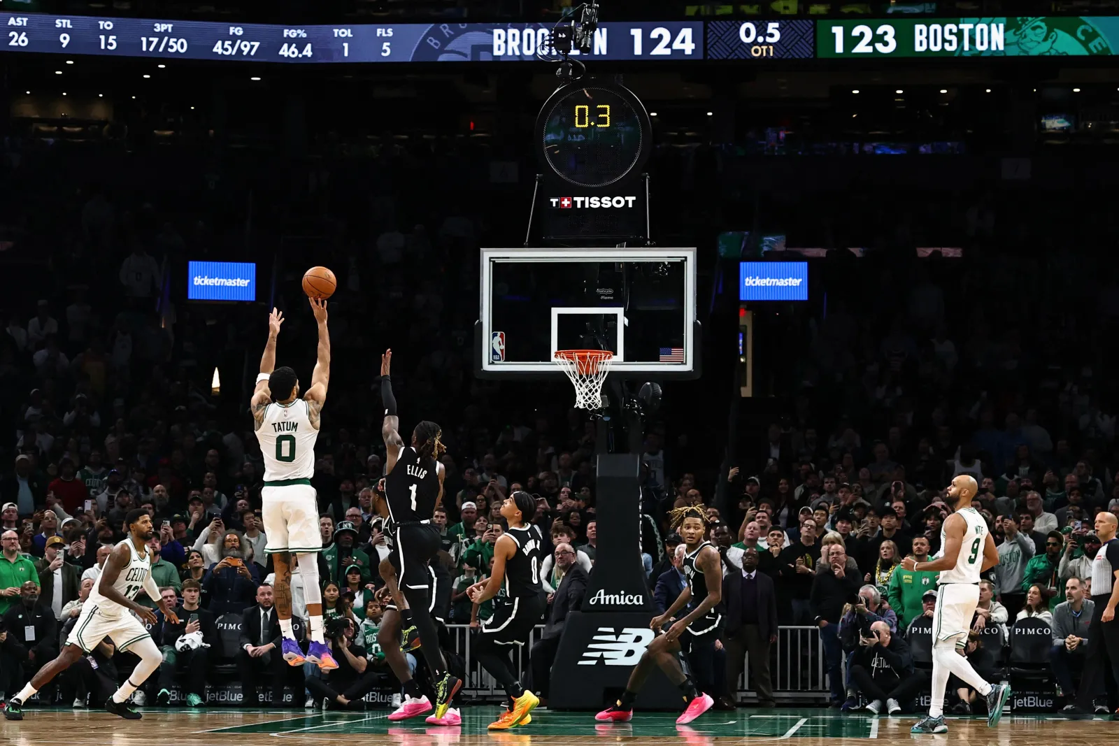 Nets Lose OT Crusher to Celtics After Rookie Error Sets Up Tatum Buzzer-Beater