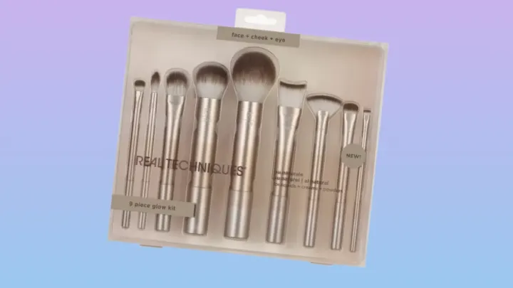 Real Techniques Nine-Piece Brush Set Discounted to £17.99 from £75.91