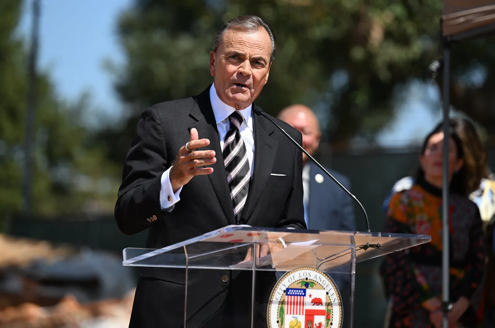 Rick Caruso Endorses Karen Bass for LA Mayor, Calls Raman's Police Plan Reckless