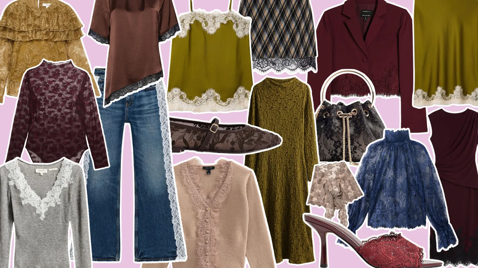 Lace Trend for Autumn/Winter 2026 Offers Styles Starting at £18